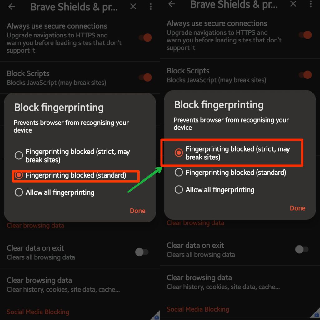 Block Fingerprinting Block Fingerprinting